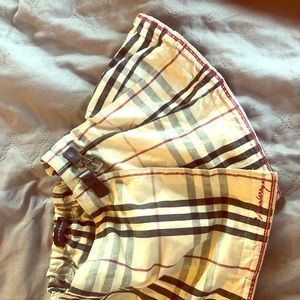Toddler girl authentic Burberry skirt